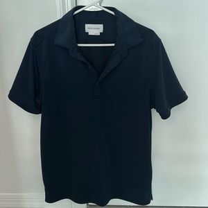 Ministry of Supply Apollo Polo, Size L, Color Navy Blue